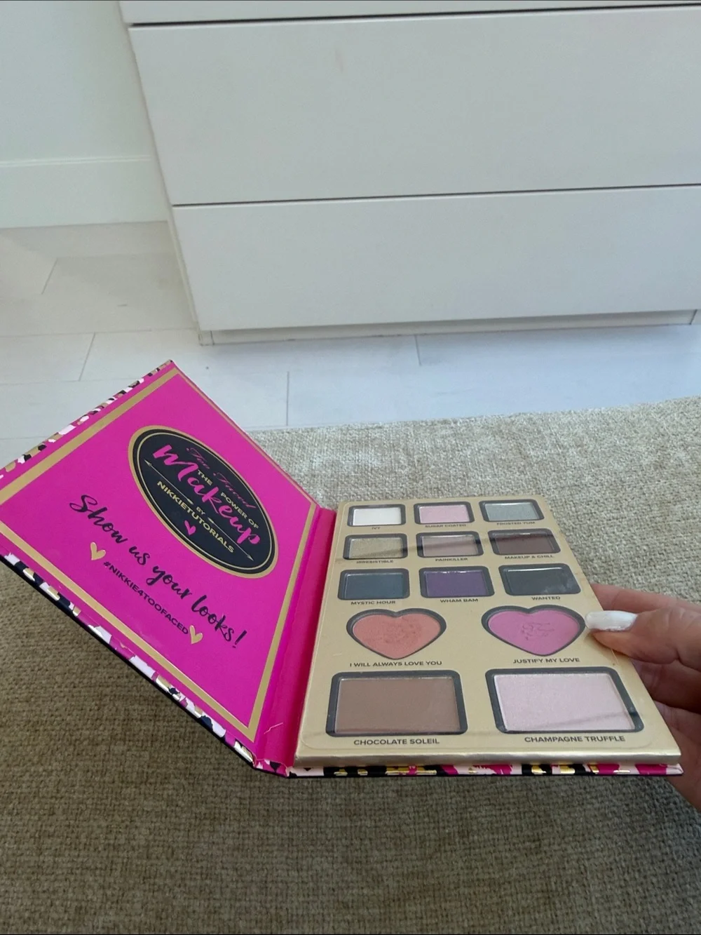 NEW!! Too Faced The Power of Makeup by NikkieTutorials Palette Limited Edition